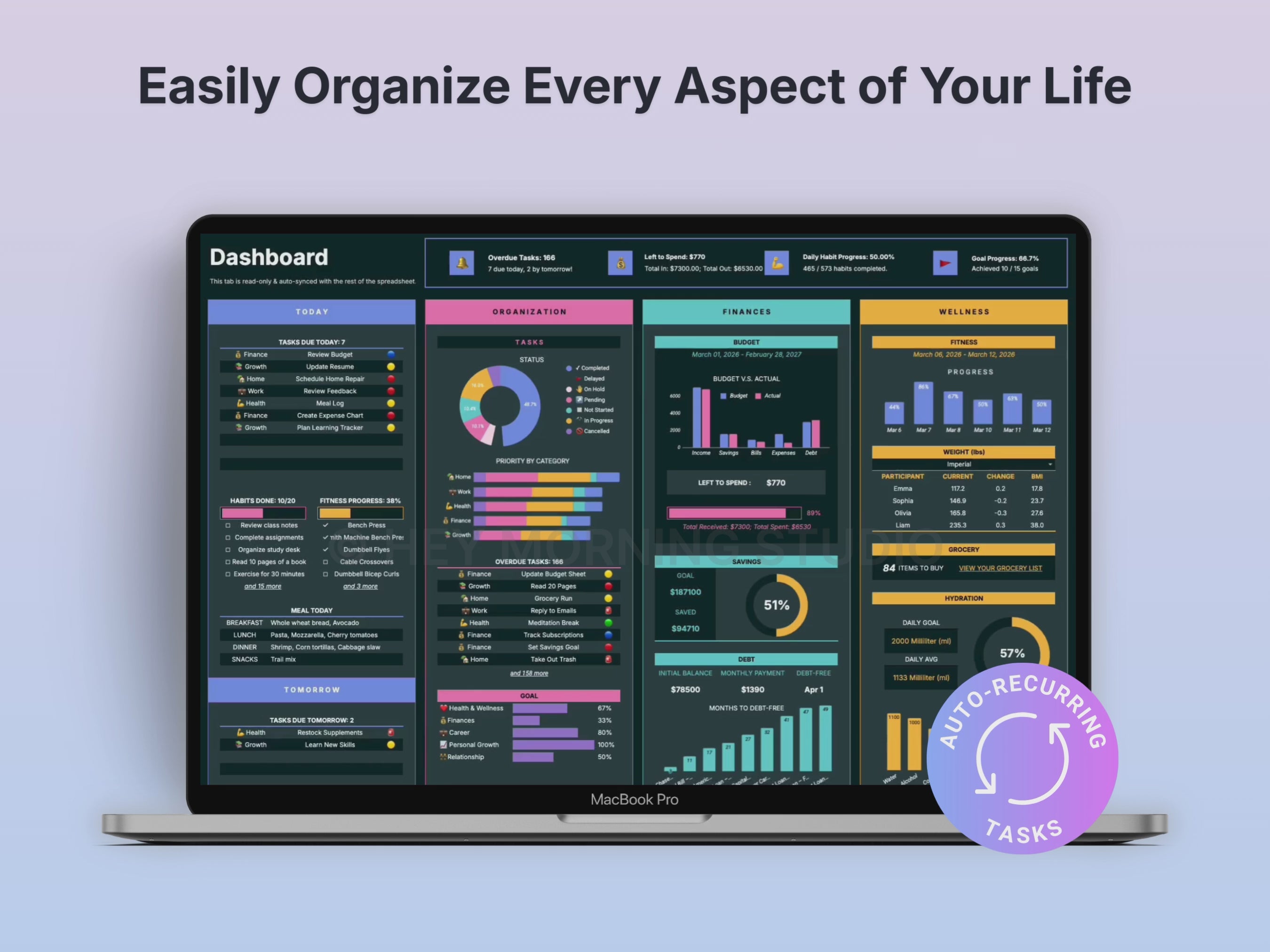 All-in-One Life Planner