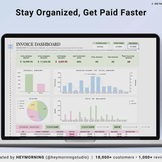 Client Invoice Tracker Generator