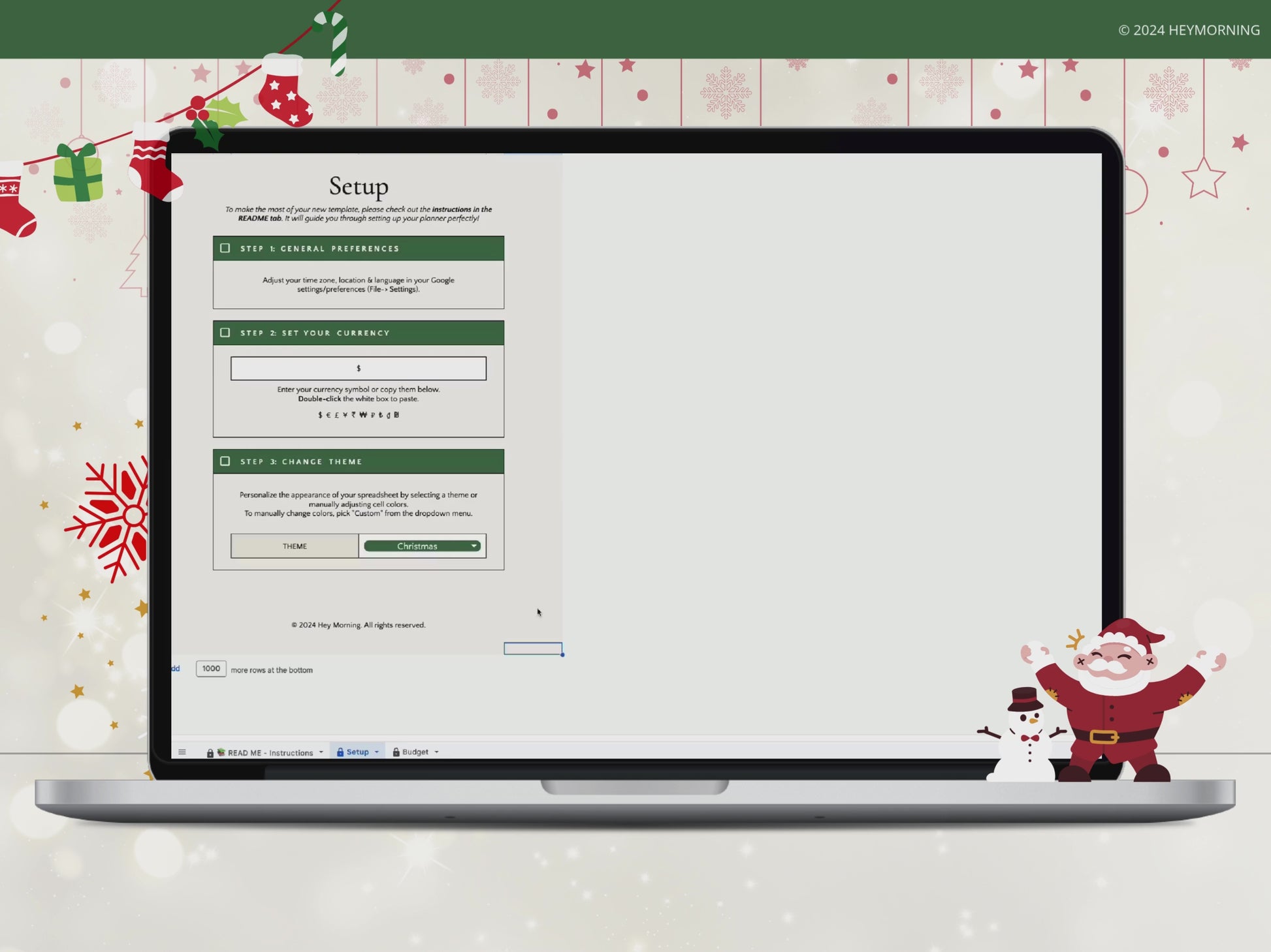 Christmas Budget Tracker