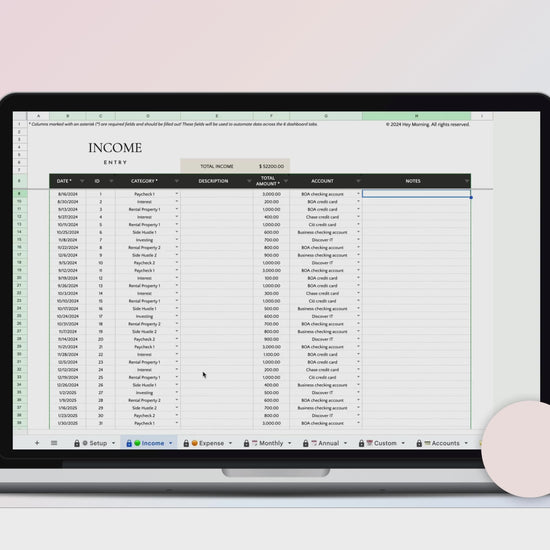 Income & Expense Tracker