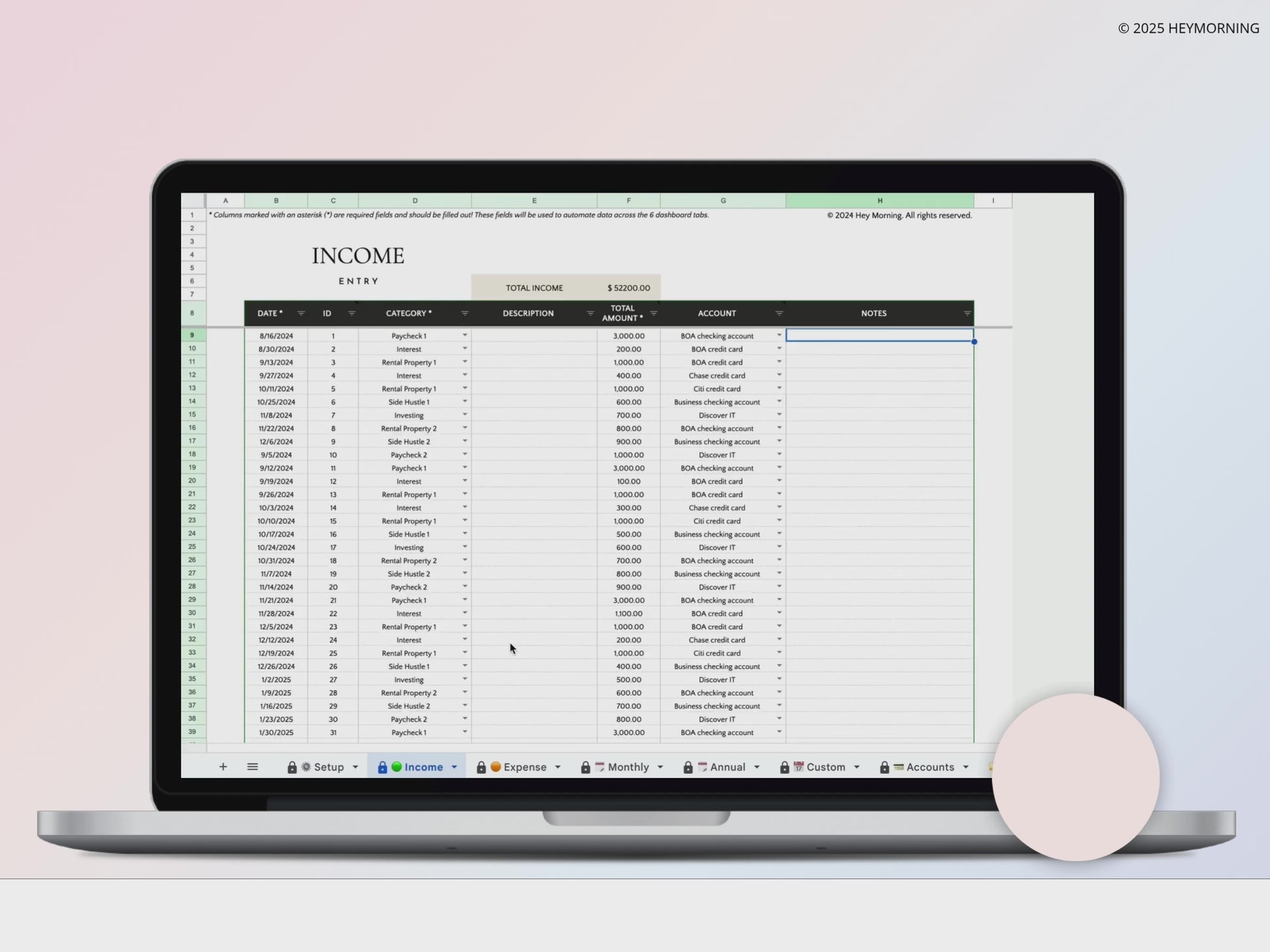 Income & Expense Tracker
