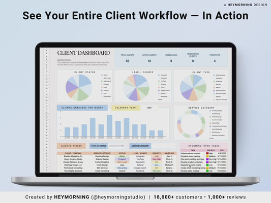 Client Tracker Small Business CRM