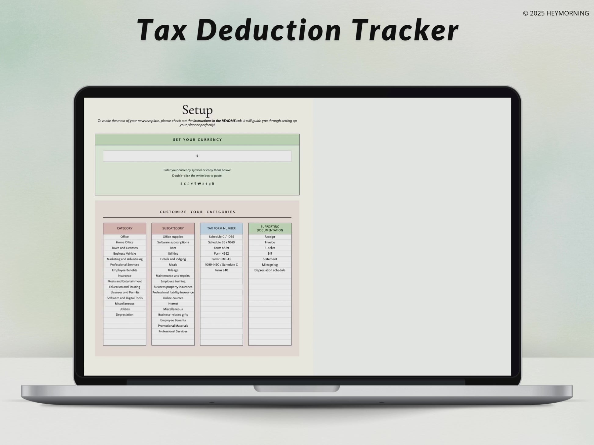 Tax Deduction Tracker
