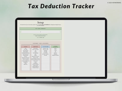 Tax Deduction Tracker