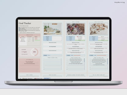 Goal Planner - Pastel