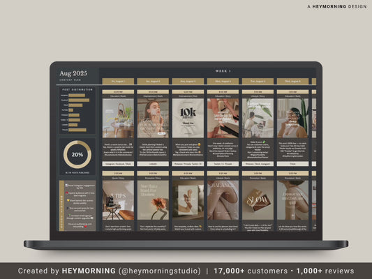 Social Media Content Planner