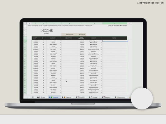 Income & Expense Tracker