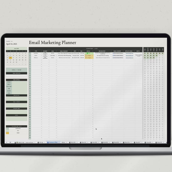 Email Marketing Planner