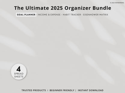 2025 Life Organizer Bundle