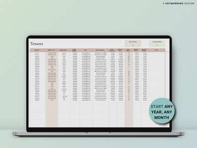 Automated Rent Payment Ledger