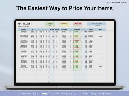 Pricing Calculator Spreadsheet
